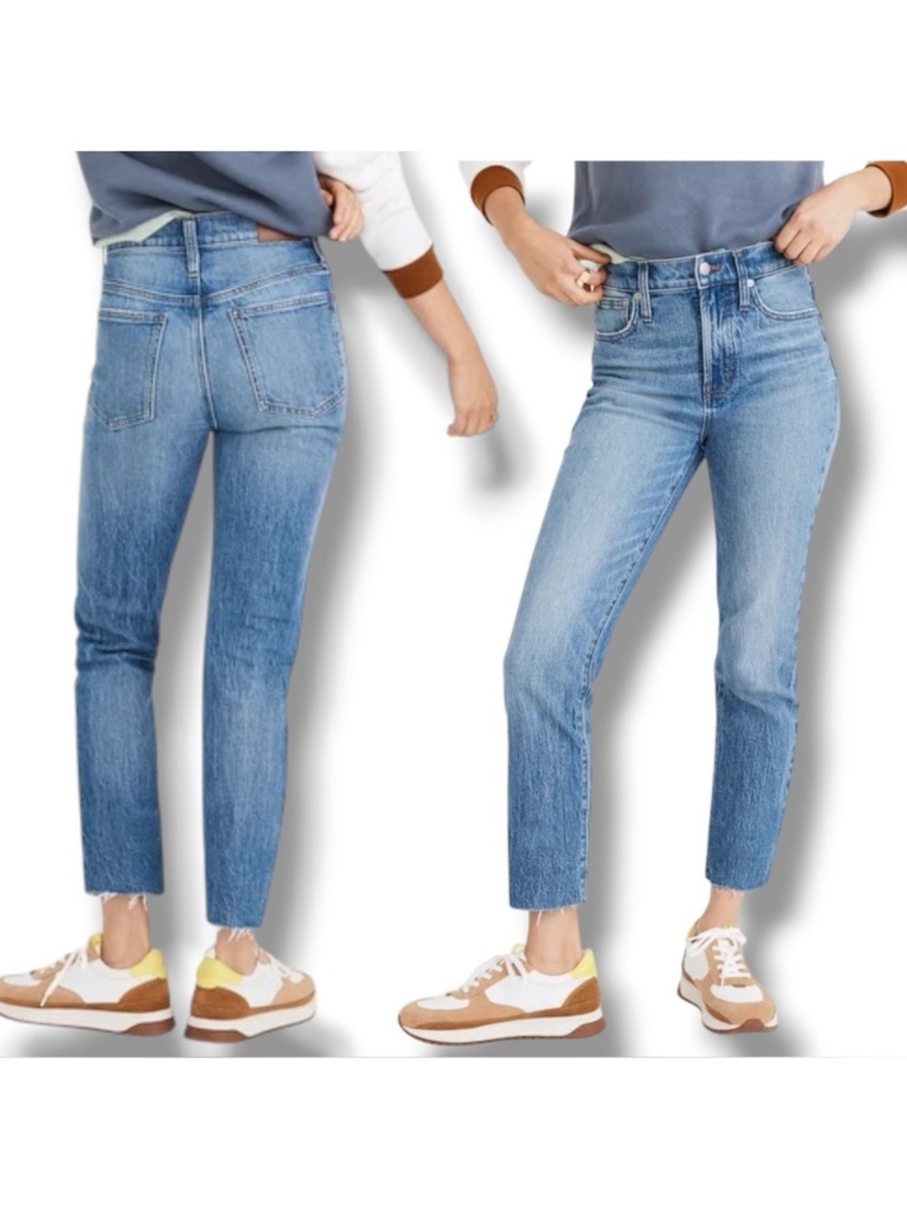 Madewell Jeans Perfect Vintage High Rise Straight Leg Enmore Wash Retro 0/25